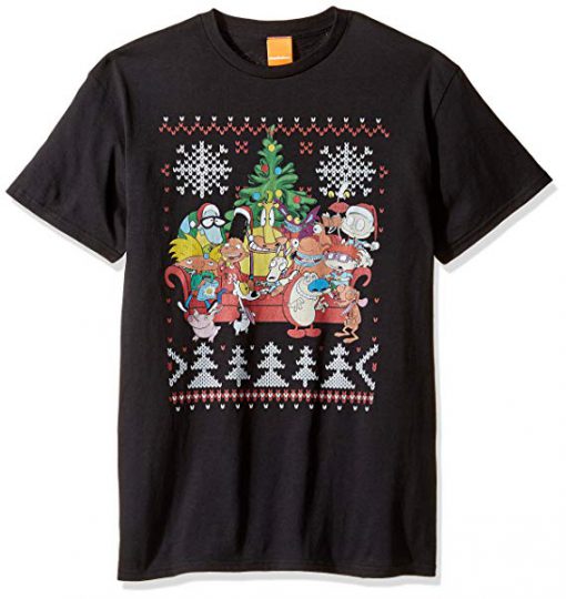 Nick Rewind Men's 90s Ugly Christmas T-Shirt KM