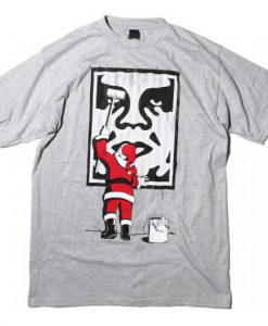 Obey Santa Christmas T-shirt KM