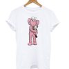 Pink KAWS x Uniqlo T Shirt KM