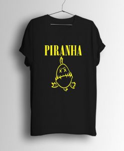 Piranha Nirvana Parody T-Shirt KM