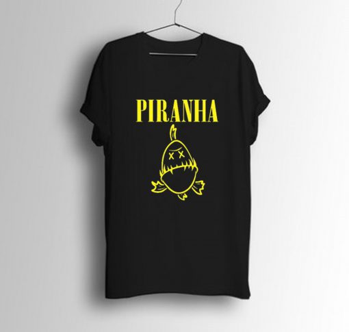 Piranha Nirvana Parody T-Shirt KM