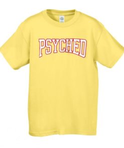 Psyched Yellow T-Shirt KM