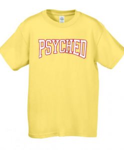 Psyched Yellow T-Shirt KM