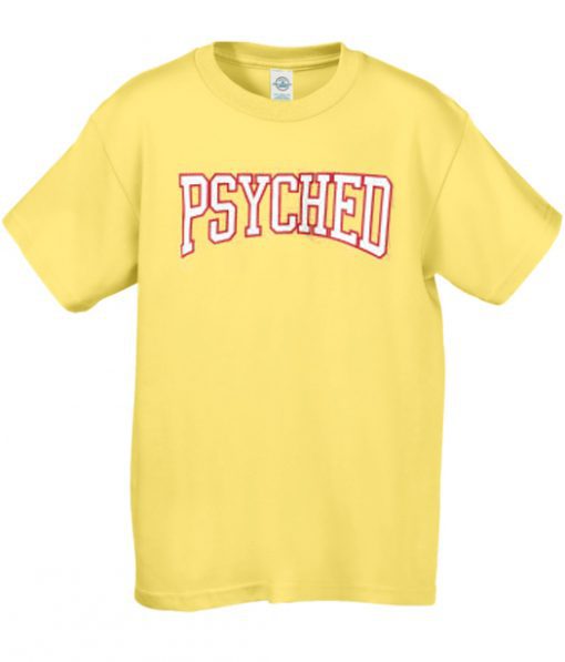 Psyched Yellow T-Shirt KM