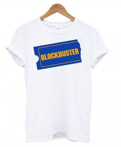 Retro Blockbuster Video Store Ticket T Shirt KM