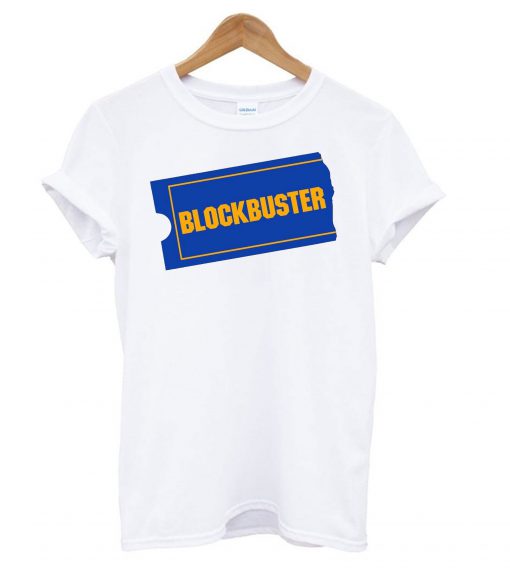 Retro Blockbuster Video Store Ticket T Shirt KM