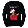 Snoop Dogg twas the nizzle before Christmizzle Sweatshirt KM