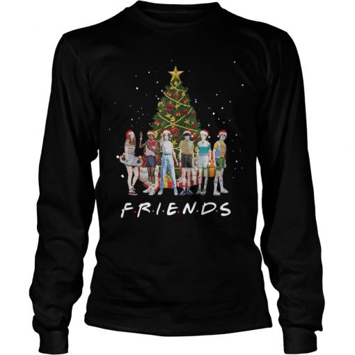 Stranger Things characters Friends Christmas Sweatshirt KM