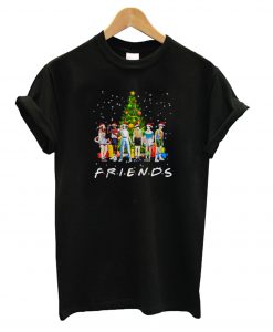 Stranger Things characters Friends Christmas T Shirt KM