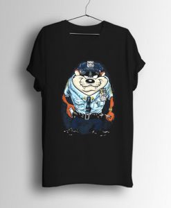 Tasmanian Devil Police T-Shirt KM