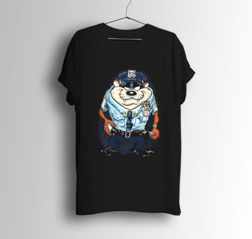 Tasmanian Devil Police T-Shirt KM