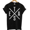 Texas Home Black T Shirt KM