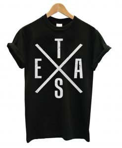 Texas Home Black T Shirt KM