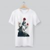 flower in the building t-shirt KM