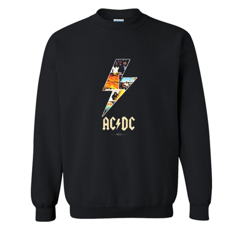 AC DC 1973 Sweatshirt KM - Kendrablanca