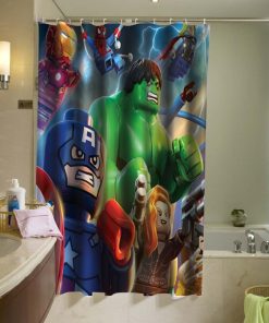 Avengers Shower Curtain KM