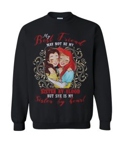 Best Friend Disney Princess Sweatshirt KM