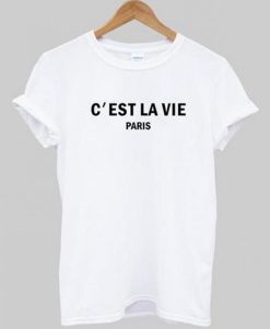 C’est La Vie Paris T-Shirt KM