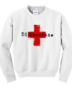 Ed Sheeran Red Cross Sweatshirt KM