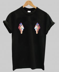 Ice Cream Boobs T Shirt KM