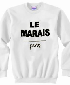 Le Marais Paris Sweatshirt KM