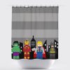 Lego Superhero Shower Curtain KM