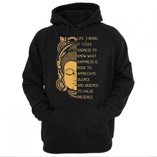 Life is Ironic Hoodie KM