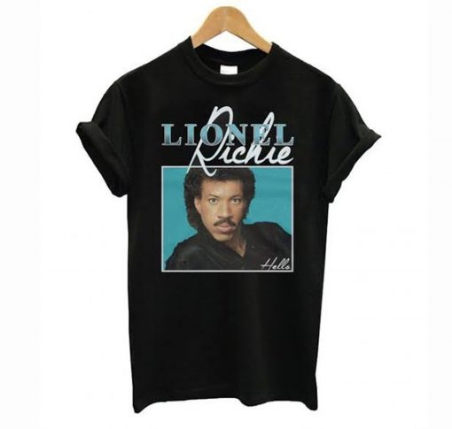 Lionel Richie Black T Shirt KM