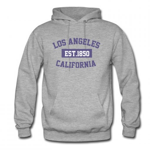 Los Angeles California Est-1850 Hoodie KM