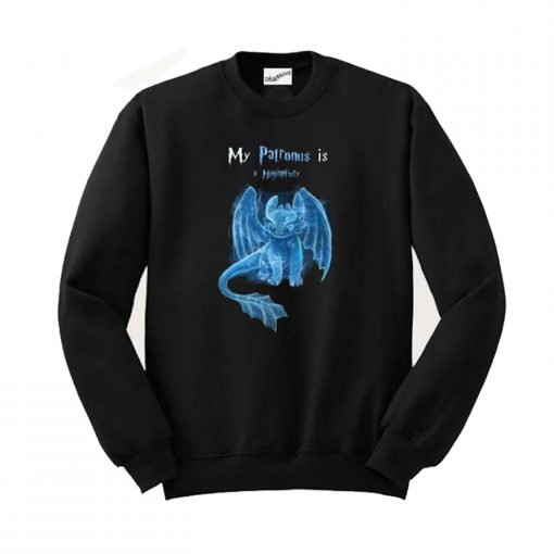 My Patronus is a Night Fury Toothless Sweatshirt KM