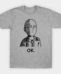 One Punch Man Ok T Shirt KM