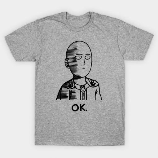 One Punch Man Ok T Shirt KM