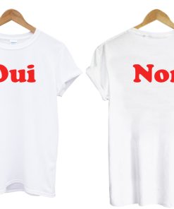 Oui Non Two Side T Shirt KM