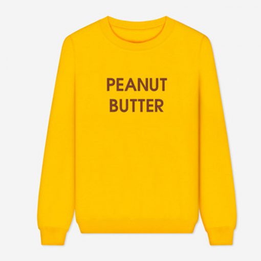 Peanut Butter Yellow Sweatshirt KM