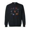 Planets Solar System and Stars Sweatshirt KM