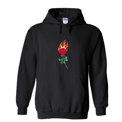 Rose Fire Hoodie KM