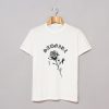 Sad Girl Rose T-Shirt KM