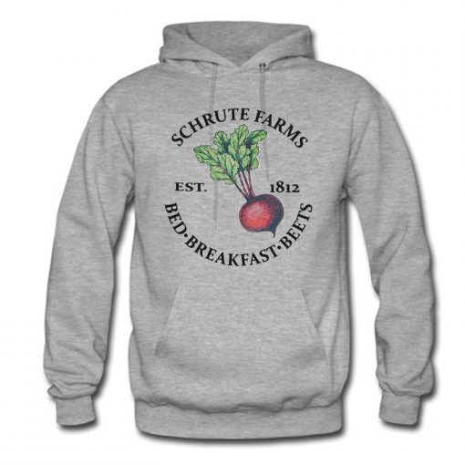 Schrute Farms Est 1812 Bed Breakfast Beets Hoodie KM