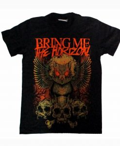 Skulls And Owl AO Bring Me The Horizon T-Shirt KM