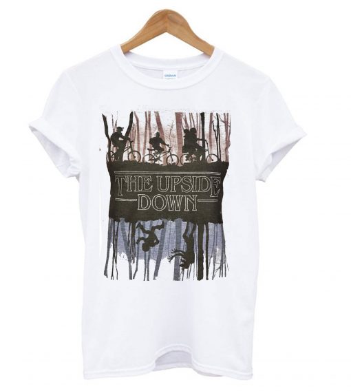 Stranger Things Inspired Upside Down T Shirt KM