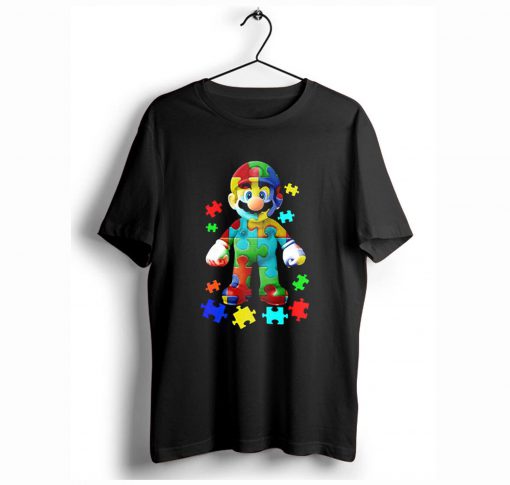 Super Mario Autism T Shirt KM