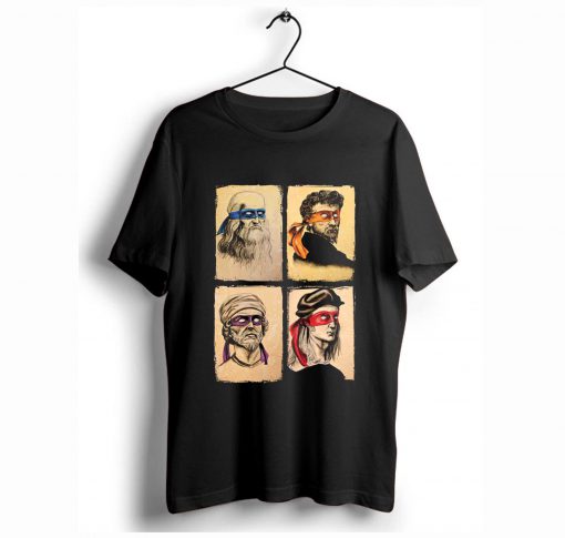 The Renaissance Ninja Artists T-Shirt KM