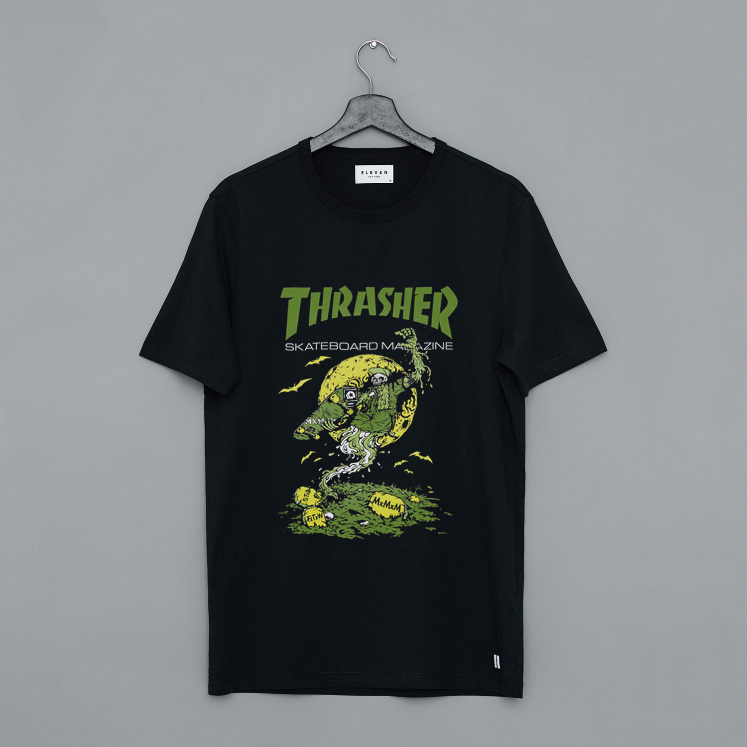 Thrasher Flame Graveyard T-Shirt KM