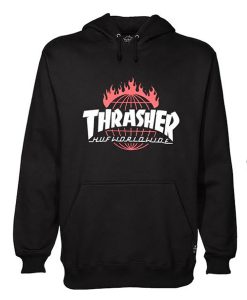 Thrasher Huf Worldwide Hoodie KM