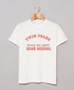 Twin Peaks High School Phys Ed Dept T-Shirt KM