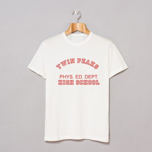 Twin Peaks High School Phys Ed Dept T-Shirt KM