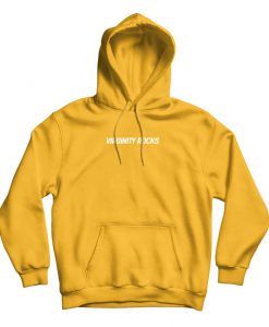 Virginity Rocks Gold Hoodie KM