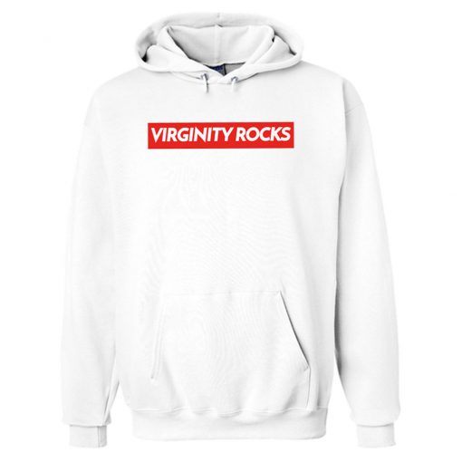 Virginity Rocks Logo Hoodie KM