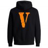 Vlone Friends Letter V Hoodie Back KM