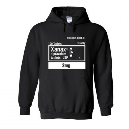 Xanax Alprazolam Tablets Hoodie KM